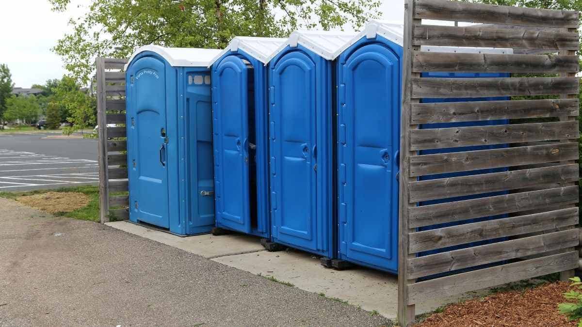 Construction Site Porta Potty Rental - Porta Potty Rental Pros - Porta Potty Rentals services in Goose Lake, IA
